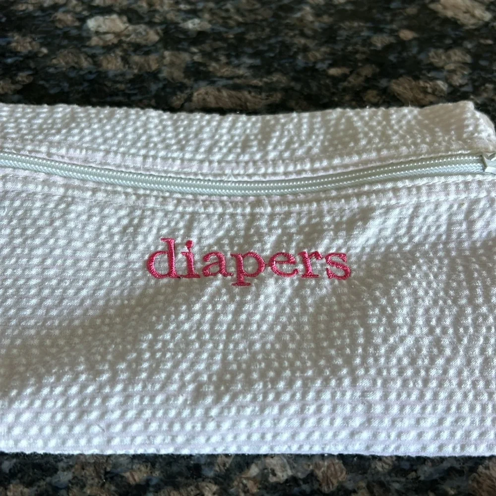 LITTLE ME REVERSIBLE BABY BLANKET & DIAPER POUCH& WIPES POUCH